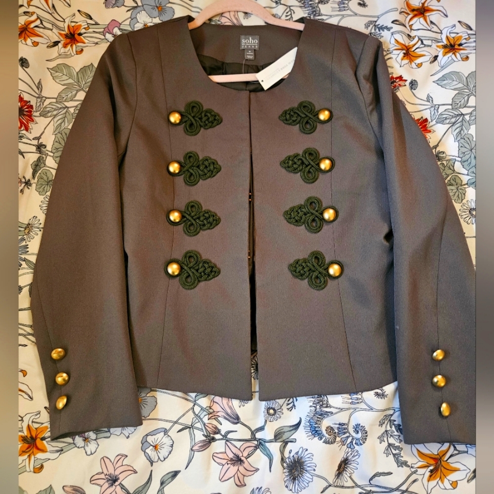 Soho dark Green Blazer